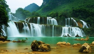 SEAT ON VAN: HA NOI - BA BE LAKE - BAN GIOC WATERFALL